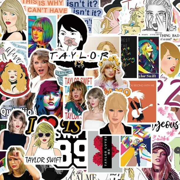 Taylor Swift Stickers, Stickers Midnight Stickers All Albums, Midnight  Merchandise, Gifts for Women, Merchandise for Teens, Parties, Birthday  Decoration,Music Stickers Laptop 
