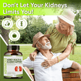 thumbnail image 2 of Kidney Cleanse Detox & Repair and Bladder Support- Kidney Support Supplement for Kidney Restore With Chanca Piedra,Cranberry, Juniper Berries for Kidney Detox and Bladder Health.60 Day Supply, 2 of 6