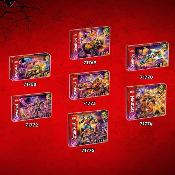 LEGO NINJAGO The Crystal King Temple Action Playset, 71771