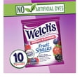 thumbnail image 3 of Welch's Fruit Snacks Gluten-Free Berries 'N Cherries Kids Snacks, Soft Snacks, 0.8 oz, 10 Count, 3 of 13