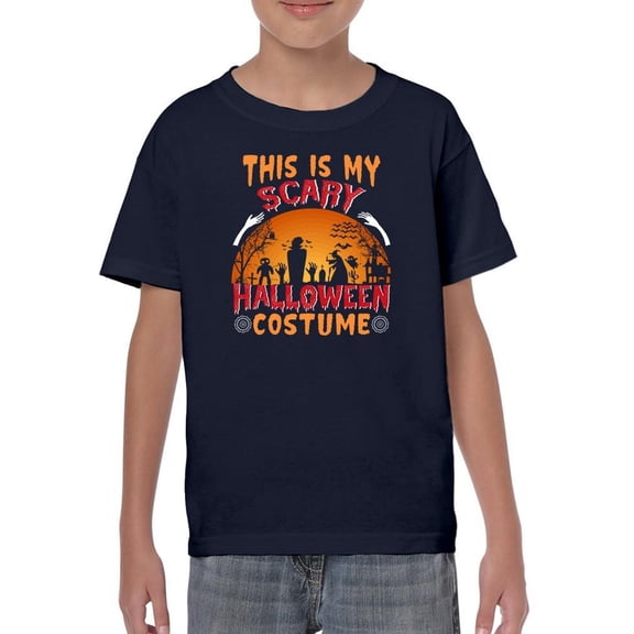 My Scary Halloween Costume. T-Shirt Juniors -Image by Shutterstock,  x-Small