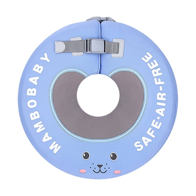 Aro de natación Mambobaby B502 flotador no inflable para el cuello, anillo para la cabeza, flotador, anillo de natación, juguetes, entrenador de natación para piscina, bañera, bebés de 6 a 12 meses Mambobaby Aro de natación