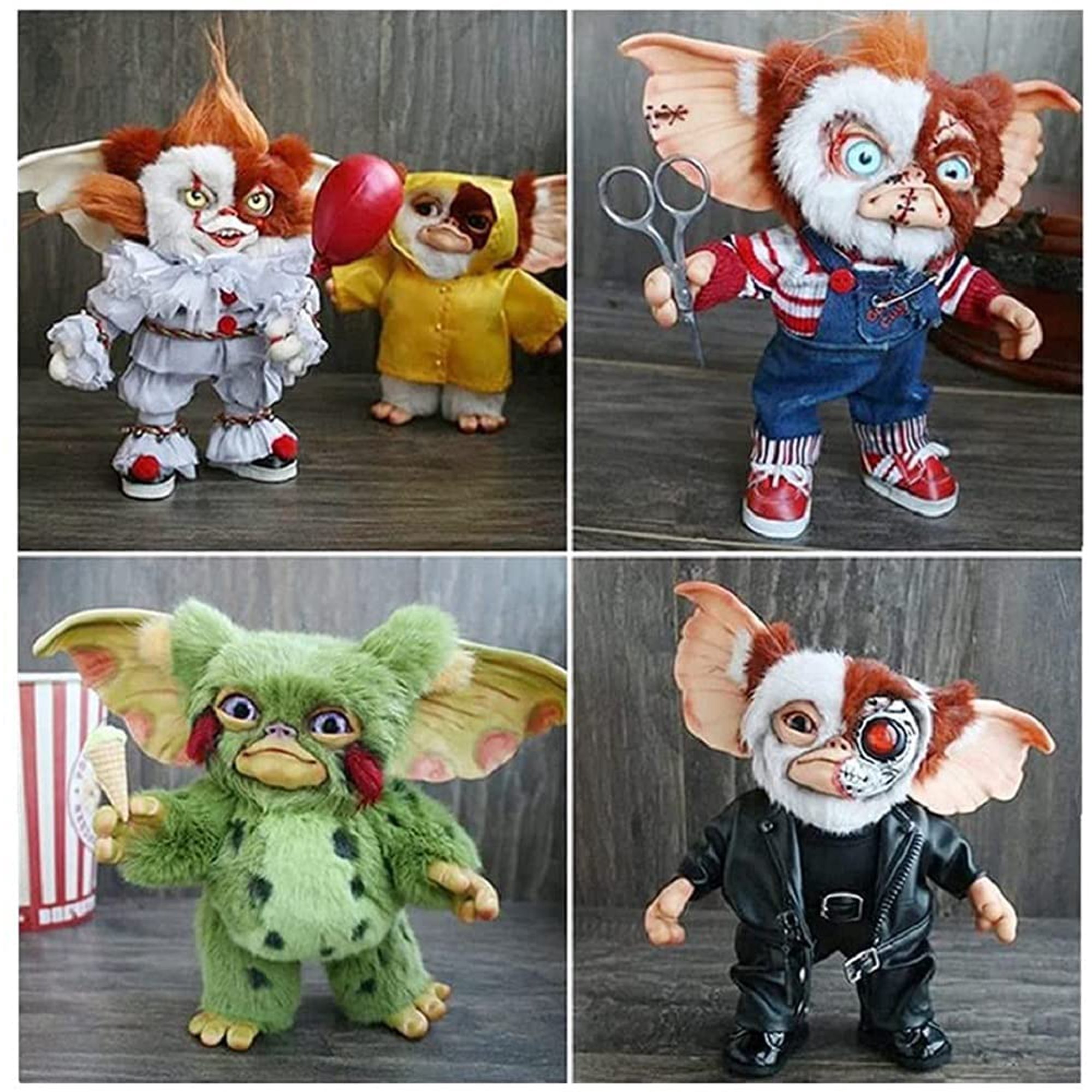 Mogwai Handmade Doll,Cute Gremlins Monster Plush Doll,Mogwai