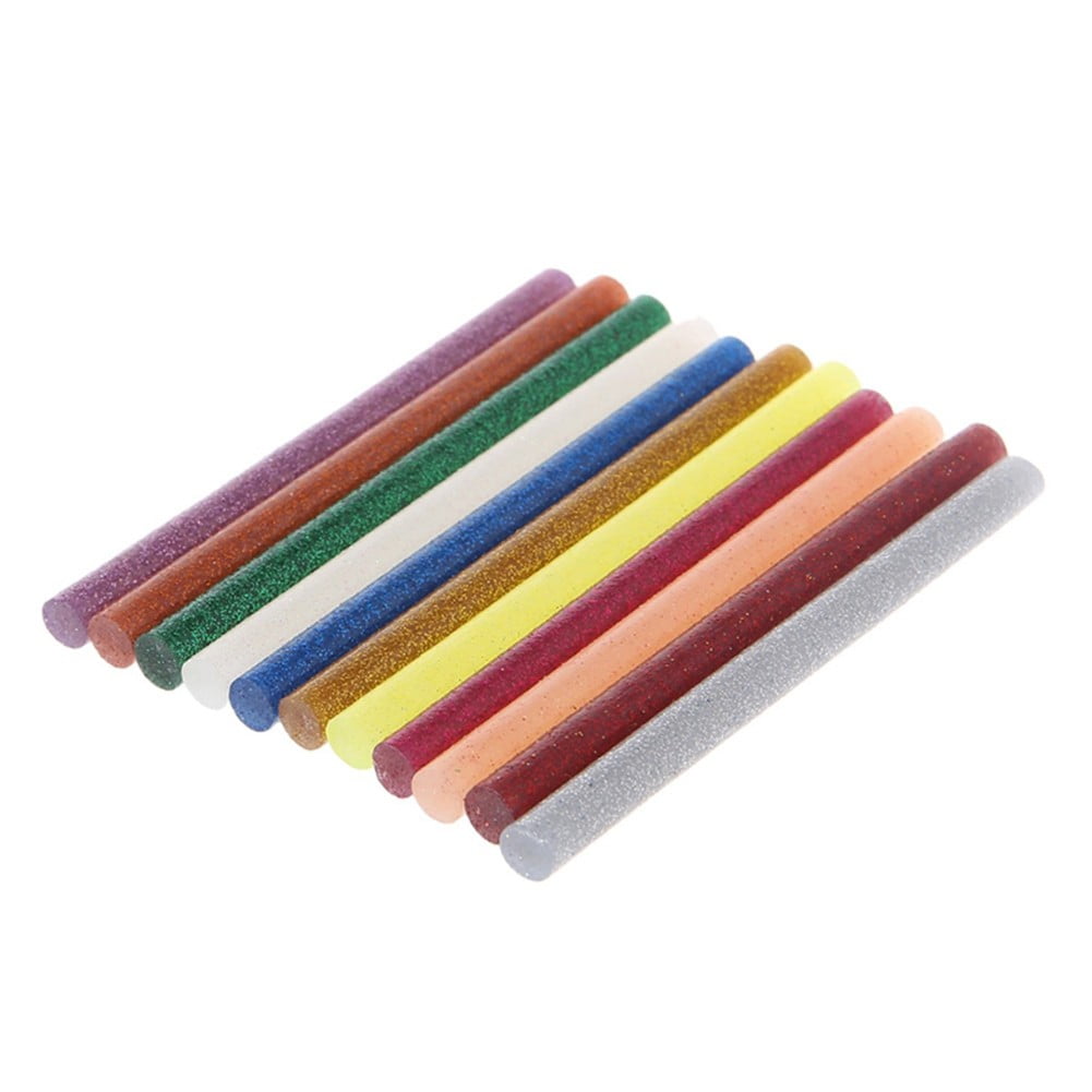 100 Pack Color Hot Glue Sticks. Glitter Gold Colored Glue Gun Sticks. Hot  Melt Adhesive Mini Glue Sticks for DIY Art Craft Repair Bonding Bulk Gold  Black Yellow Pink Red Purple 