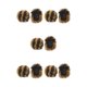 thumbnail image 3 of Qarigey Extensión de moño afro hermosa y manejable de fibra para cabello natural para mujeres a la moda Q9 1H27 Type2 NO2, 3 of 6