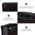 thumbnail image 4 of MasteelfCA 1pc Useful Travel Toiletry Bag Large Capacity Storage Bag Durable Clutch Liner, 4 of 7