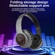 thumbnail image 4 of Auriculares Bluetooth supraaurales plegables para ordenador, inalámbricos, con cancelación de ruido, estéreo HIFI, para juegos, 4 of 9