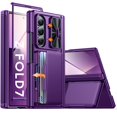 thumbnail image 1 of Funda GooseBox para Samsung Galaxy Z Fold 7 con RFID, color morado, 1 of 9