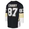 thumbnail image 3 of Youth Mitchell & Ness Sidney Crosby Black Pittsburgh Penguins 2008 Blue Line Player Jersey, 3 of 3