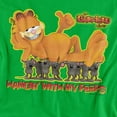 thumbnail image 2 of Garfield T-Shirt My Peeps Unisex Graphic Tee For Men & Women, 2 of 7