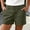Army Green, variant on OGLCCG Womens Shorts High Waisted Button Wide Leg Beach Shorts for Women Lightweight Cute Dressy Lounge Shorts with Pockets
