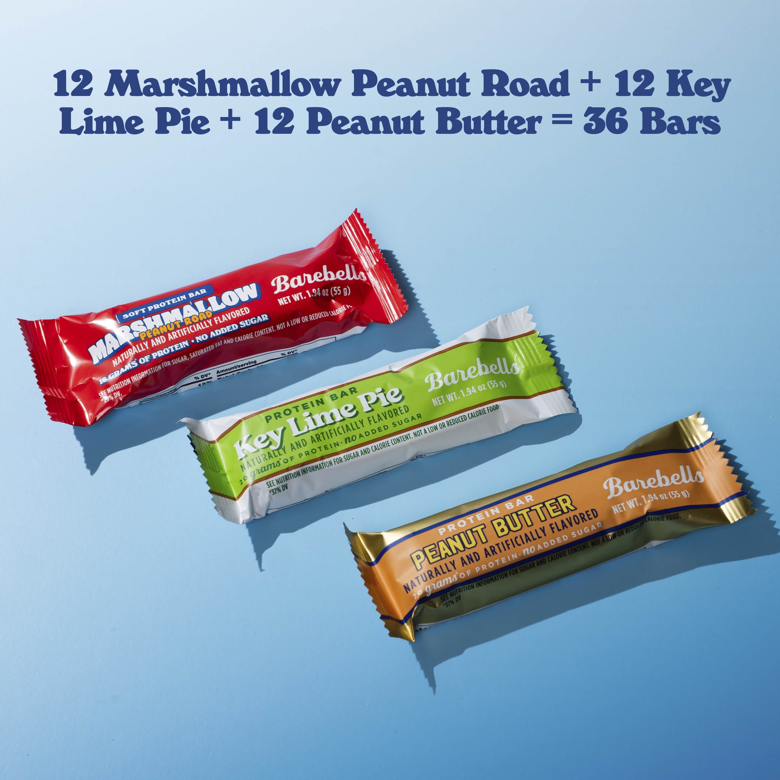 Barebells New On The Block Bundle (3 Mix Pack) – 36 Total Bars, High Protein Snacks, with 16g and 20g Protein & No Added Sugar – On-the-Go Breakfast or Post-Workout Treat