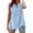BU1, variant on Womens Tops Summer V Neck Sleeveless Button Down Shirt Plus Size Loose Fit Casual Solid Color Tunic Blouses Spring Summer Outfits BU1 L