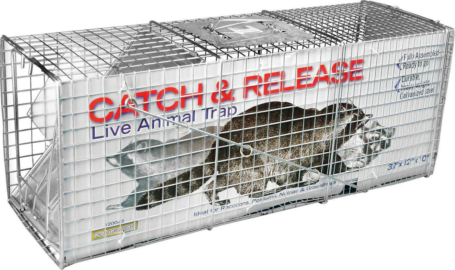 CountyLine Catch and Release Live Animal Trap, 32 in. x 10 in. x 12 in. -  