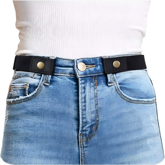 TELOLY Comfortable Elastic Belt for Women or Men, -less No Bulge No Hassle Invisible Belts 39in