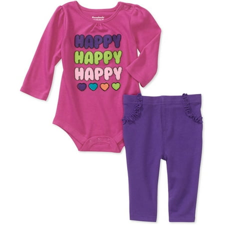 Garanimals Newborn Girls' 2-piece Creep