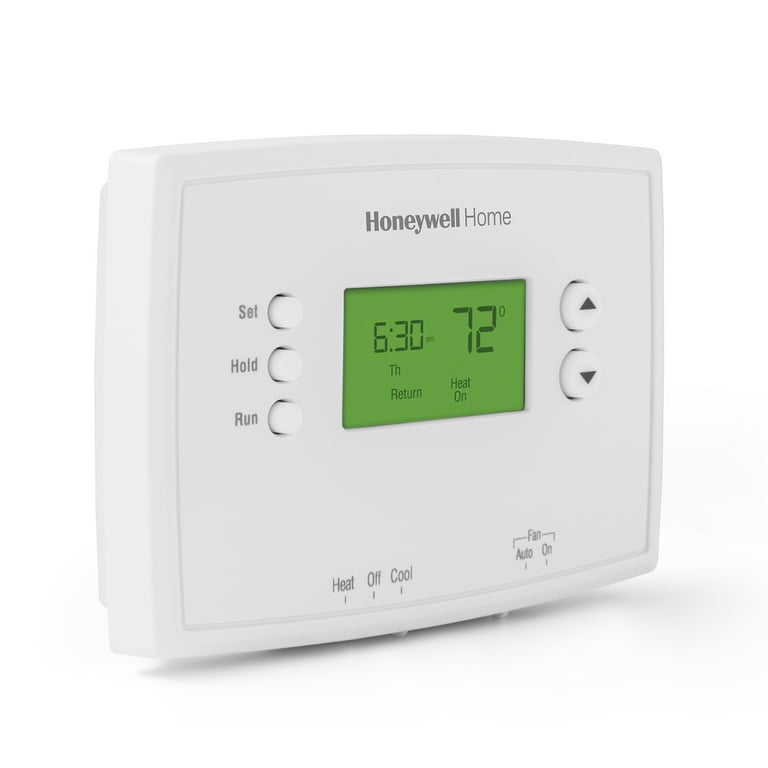 Honeywell Home 5 2 Day Programmable Thermostat for Heat and Cool with Lighted Display White New RTH2300B1038E1 Walmart