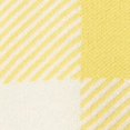 thumbnail image 4 of JONES NEW YORK Womens Yellow Plaid 3/4 Sleeve Crew Neck Sweater L, 4 of 4