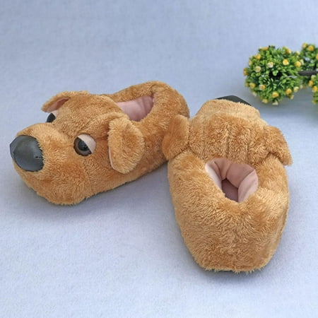 

Warm pers Dog Shape Womens Funny Cute Soft Fuzzy