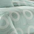 thumbnail image 3 of Madison Park Baxter 7 Piece Comforter Set in Mint King, 3 of 6