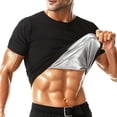 thumbnail image 5 of Breezora Workout Compression Top for Men Breathable Slim Fit Short Sleeve Shirt Enhances Performance During Training and Gym Sessions XXXXXL Size Silver, 5 of 5