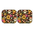 thumbnail image 7 of Gaeub Sunflowers Mushrooms Foldable Auto Sun Blocker Visor, Sunshade for Car Front Window, Keeps Your Vehicle Cool - Small, 7 of 7