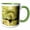 Green/White, variant on 3drose, Awesome Skeleton with Skulls, 11oz Mug