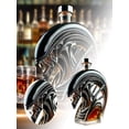 thumbnail image 5 of Alien- Decanter - Glass Art Statue Bottle 10 oz Unique Glass Bottle Figurine Ideal Gift for Movie Fans & Lovers, 5 of 8