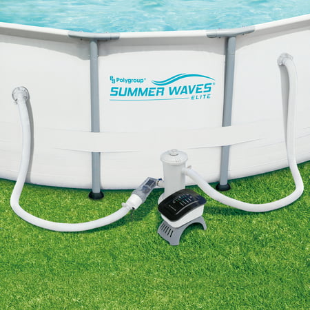 Summer Waves Salt Water Pool System for Above Ground (Best Above Ground Saltwater Pool)