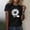 10-Black, variant on Daisy Graphic T-Shirt for Women Floral Print Tee Casual Short Sleeve Tops Summer Cute Crewneck Shirt