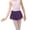 Purple, variant on KAUOD Girls Ballet Skirt Chiffon Wrap Skirt Adjustable Tie Dance Skirts F𝗹owy Light Casual Cute Yoga Workout Skirts