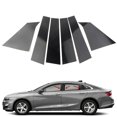 thumbnail image 1 of Three T Car Auto puerta lateral ventana pilar postes cubierta embellecedora para Chevrolet Malibu 2016 2017 2018 2019 2020 2021 2022 2023, 1 of 5