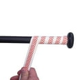 thumbnail image 5 of Ballpark Elite Bat Grip Tape for Baseball/Softball | 1.10 MM Precut Baseball Bat Grip Replacement | Black, US Flag, Stitch & Camo Grip Tapes (Red and White), 5 of 6