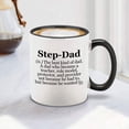 thumbnail image 4 of Shop4Ever Step-Dad Definition Black Handle Ceramic Coffee Mug (11oz.), 4 of 5