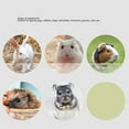 thumbnail image 4 of Rabbit Grass Mat, Highly Absorbent 5PCS Straw Rabbit Woven Bed Bunny Bedding   for Guinea Pig for Rat, 4 of 7