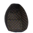 thumbnail image 1 of MOtorcycle PU Leather Rear Trunk Cargo Liner Protector Motorcycle Bucket Pad for NMAX 155,1 x Trunk Cargo Liner,black & yellow line, 1 of 5