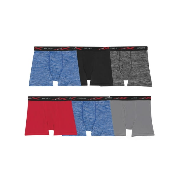 Hanes Ultimate Men's Sport X-Temp Ultra Lightweight Boxer Brief 4-Pack,  Assortment 1, Small at  Men's Clothing store