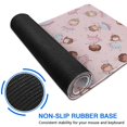 thumbnail image 6 of Long Mouse Pads for Desk,Pink Princess Pattern Desk Mats on Top Of Desks, Desk Mouse Pad Extra Large with 3mm Non-Slip Base and Stitched Edge for Gaming,Office,Work,Home 31.5"x15.7", 6 of 6