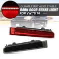 thumbnail image 4 of 2pcs Car Third High Brake Light Barn Door Rear Brake Light High Mount Stop Lamp For- T5 T6 For 2003, 4 of 5