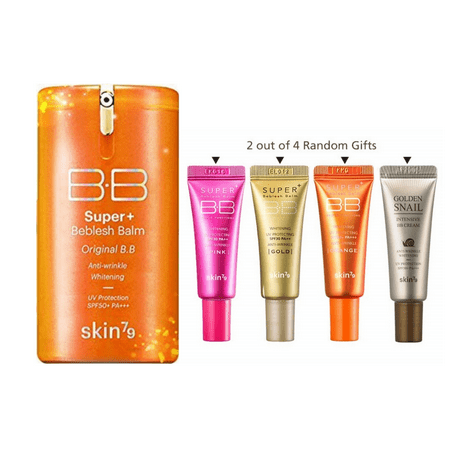 SKIN79 Super+ Beblesh Balm Original BB Cream - Orange with 2 Random BB Samples