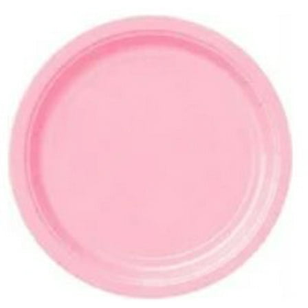 24count Lovely Pink 7" Paper Plates, Way to Celebrate