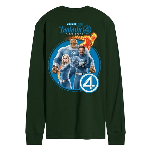 Fantastic Four - Group First Steps - Men's Long Sleeve Graphic T-Shirt