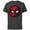 Charcoal, variant on Marvel Spider-Man: No Way Home Dual Spidey Mask - Short Sleeve Cotton T-Shirt for Adults - Customized-Red