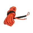 thumbnail image 5 of netuera 5/16 Inches 50 Feet 8500 Pounds Synthetic Winch Cable Car Tow Rope Capstan Rope Blue/Orange, 5 of 6