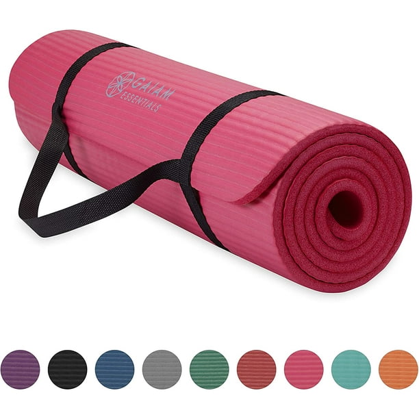 Gaiam Essentials Thick Yoga Mat Fitness & Exercise Australia