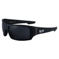 thumbnail image 1 of Gafas de sol Locs 9054 con montura mate negra de goma, 1 of 9