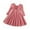 Pink, variant on Elainilye Fashion Girls Velvet Dress Bow Princess Dresses Long Sleeve Pleated Dress, Sizes 3-8 Years