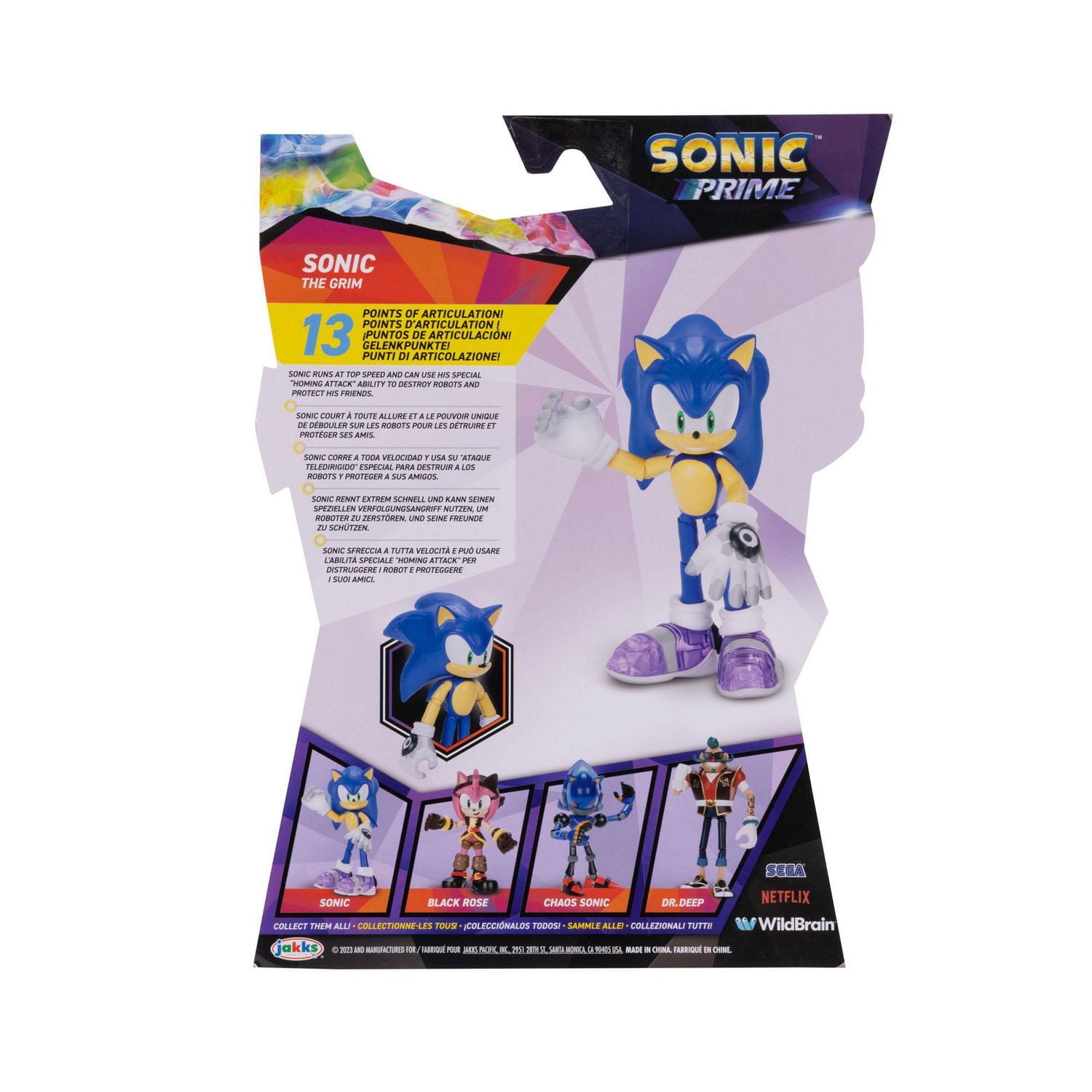 Figurine Sonic de 5 pouces – Sonic Sinistre