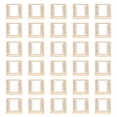 thumbnail image 1 of 30 piezas de puertas de jardín de hadas de madera, decoración de pared para ventanas, sin pintar, madera pintada a mano 5 centímetros, 1 of 8