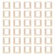 thumbnail image 1 of 30 piezas de puertas de jardín de hadas de madera, decoración de pared para ventanas, sin pintar, madera pintada a mano 5 centímetros, 1 of 8